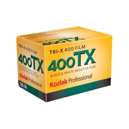 Kodak Professional Tri-X 400TX 135-36 - panchromatyczny czarno-biały film negatywowy